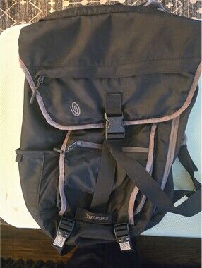 Timbuk2 Spire Laptop Backpack - Black Water-Resistant Canvas